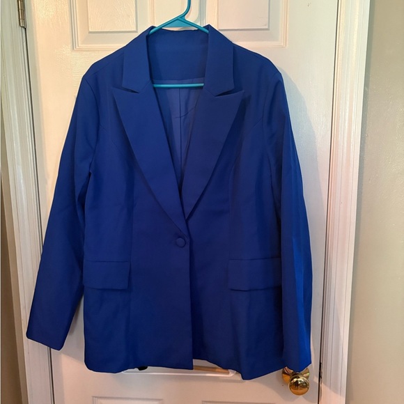 Women's Blue Blazer‎ - Picture 1 of 2
